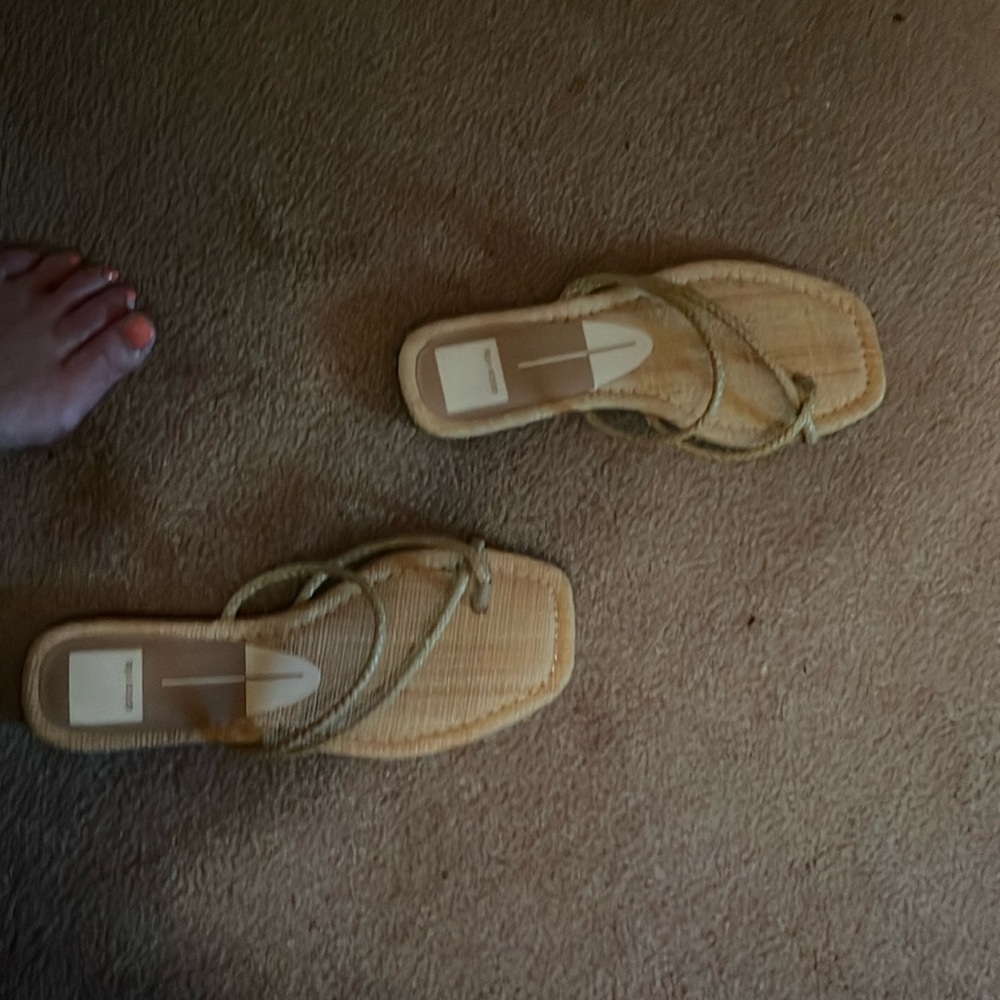 Womens sandals nwt no wear or tear sand color